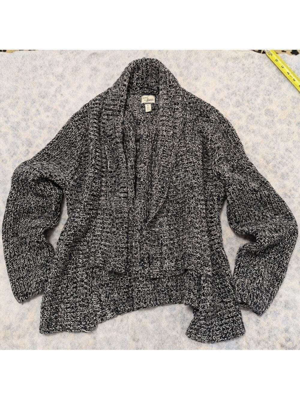 Vintage GH Bass Shawl Cardigan | Cozy Cabin-Core Knit | Women’s XL